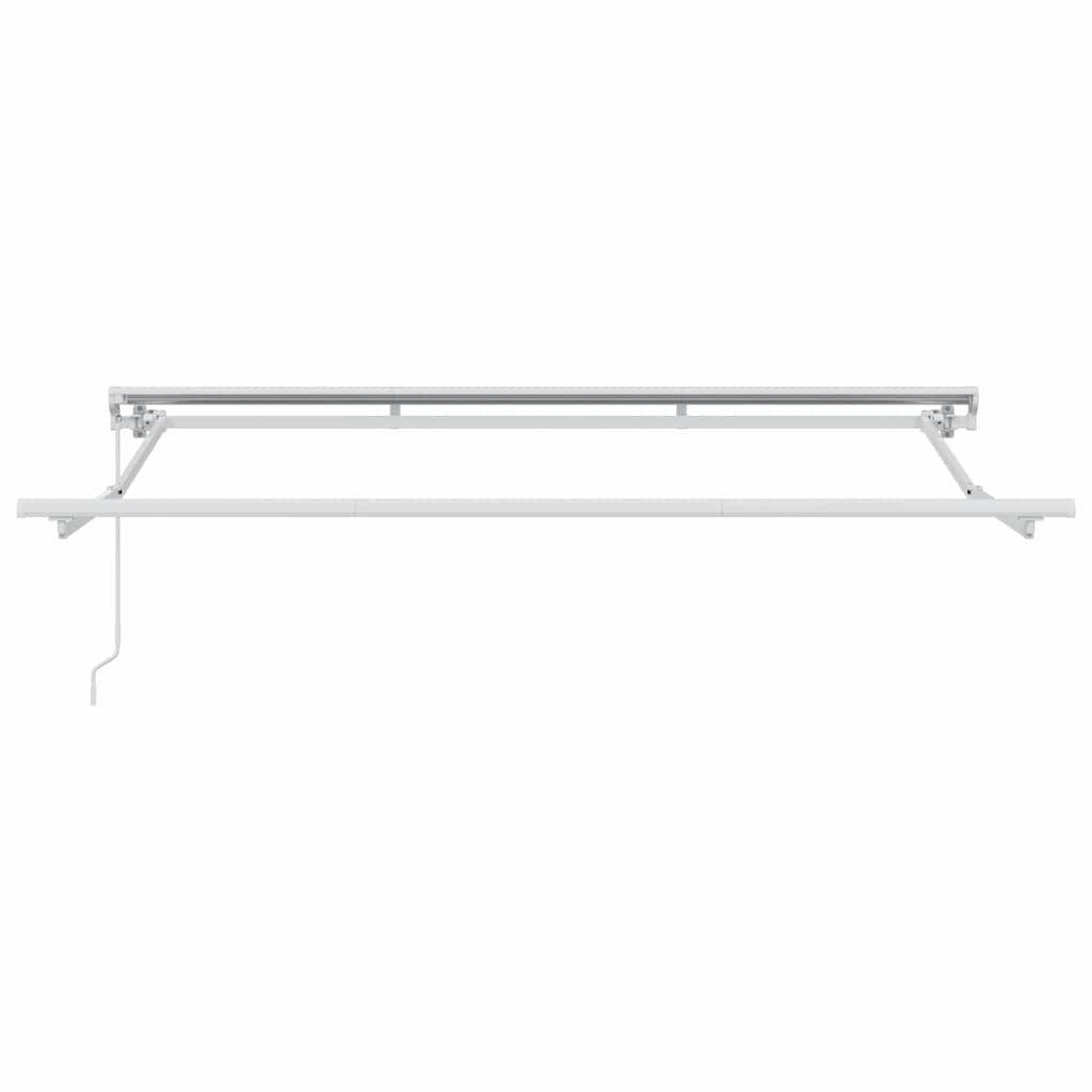 Retractable Awning Manual Brown 350x200 cm Fabric