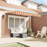Retractable Awning Multicolour 350 x 200 cm