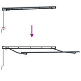 Retractable Awning Multicolour 350 x 200 cm