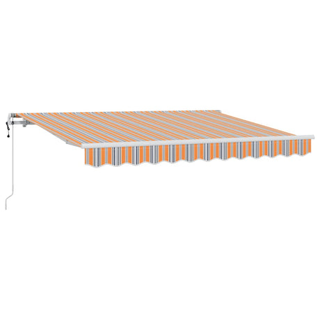Retractable Awning Multicolour 350 x 200 cm