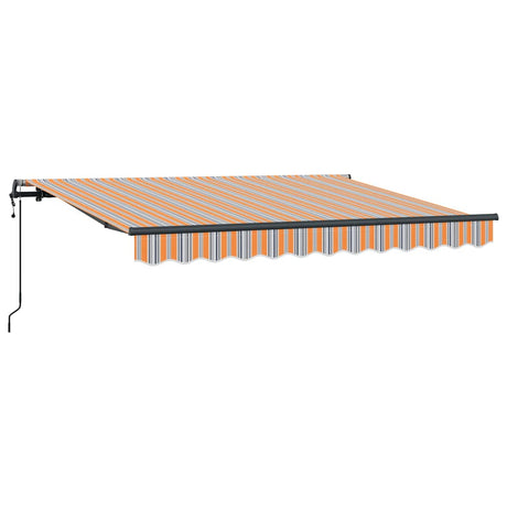 Retractable Awning Multicolour 350 x 200 cm