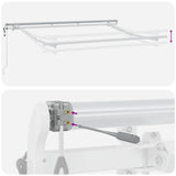 Retractable Awning Multicolour 350 x 200 cm