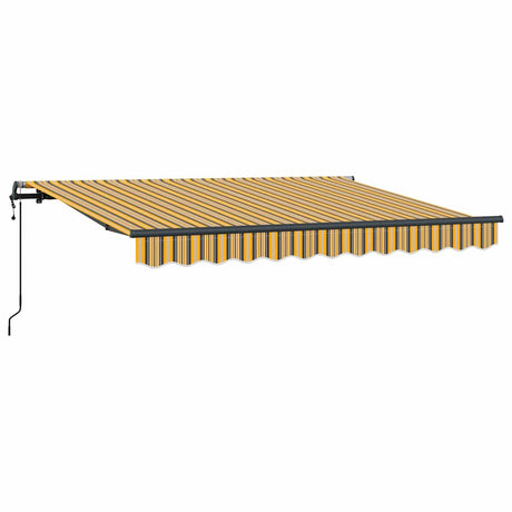 Retractable Awning Multicolour 350 x 200 cm