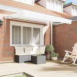 Retractable Awning Manual White 350x200 cm Fabric