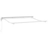 Retractable Awning White 350x200 cm Fabric