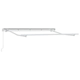 Retractable Awning Red 350 x 200 cm Polyester, Aluminium