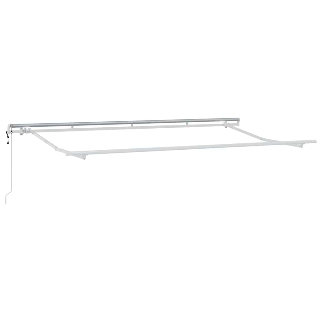 Retractable Awning Anthracite 400 x 200 cm Fabric
