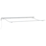 Retractable Awning Anthracite 400 x 200 cm Fabric