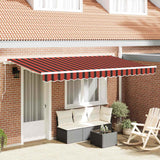 Retractable Awning Multicolour 400 x 200 cm