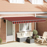 Retractable Awning Multicolour 400 x 200 cm