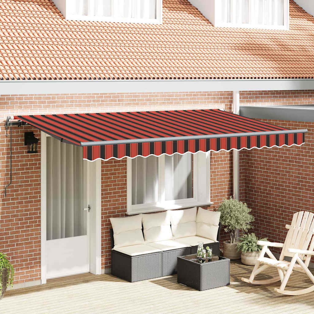 Retractable Awning Multicolour 400 x 200 cm