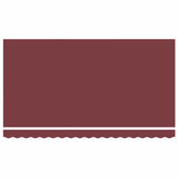 Retractable Awning Manual Burgundy 400x200 cm Fabric