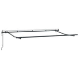 Retractable Awning Anthracite, White 400 x 200 cm