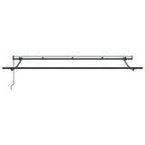 Retractable Awning Anthracite, White 400 x 200 cm