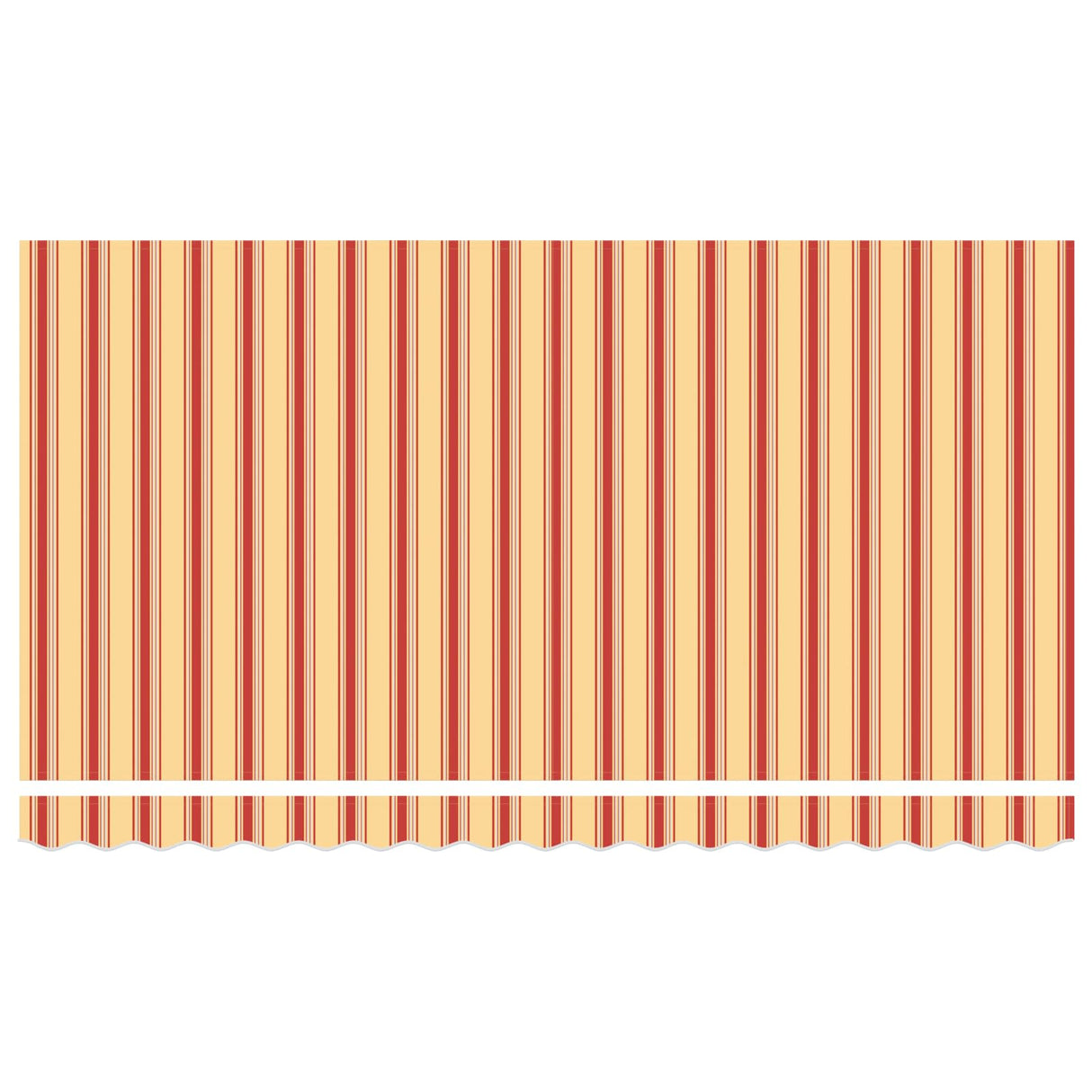 Retractable Awning Manual Yellow 400 x 200 cm Fabric