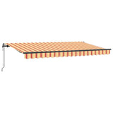 Retractable Awning Multicolour 400 x 200 cm