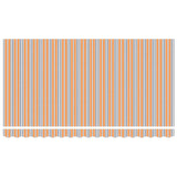 Retractable Awning Multicolour Stripe 400x200 cm Fabric