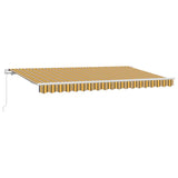 Retractable Awning Multicolour 400 x 200 cm