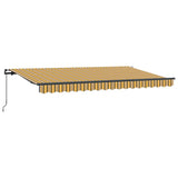 Retractable Awning Multicolour 400 x 200 cm