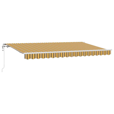 Retractable Awning Multicolour 400 x 200 cm