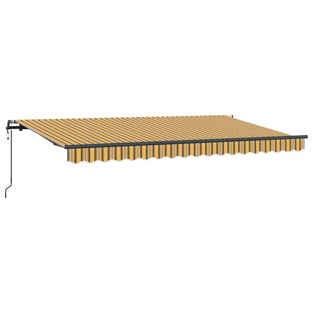 Retractable Awning Multicolour 400 x 200 cm