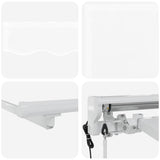 Retractable Awning White 400x200 cm Fabric
