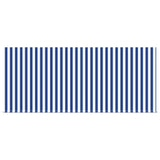 Retractable Awning Blue and white 300 x 250 cm Fabric
