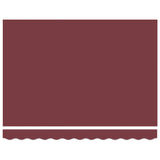 Retractable Awning Burgundy Red 300x250 cm Fabric