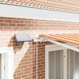 Retractable Awning with Manual 300 x 250 cm Yellow and orange