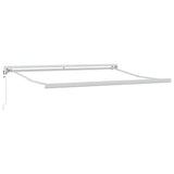 Retractable Awning Manual Beige 300 x 250 cm Fabric and Metal