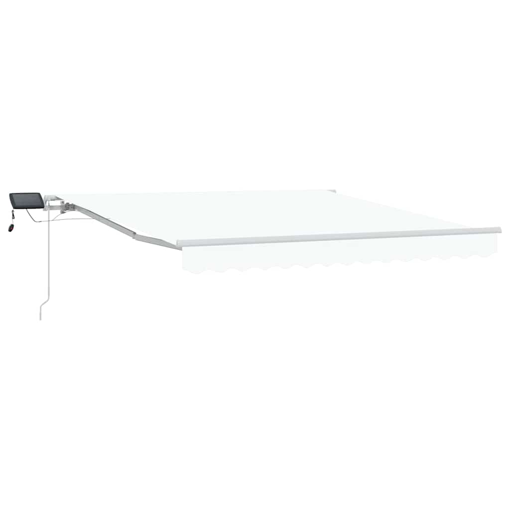 Retractable Awning with Manual 300 x 250 cm White