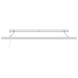 Retractable Awning Light Grey 300 x 250 cm Fabric and Metal