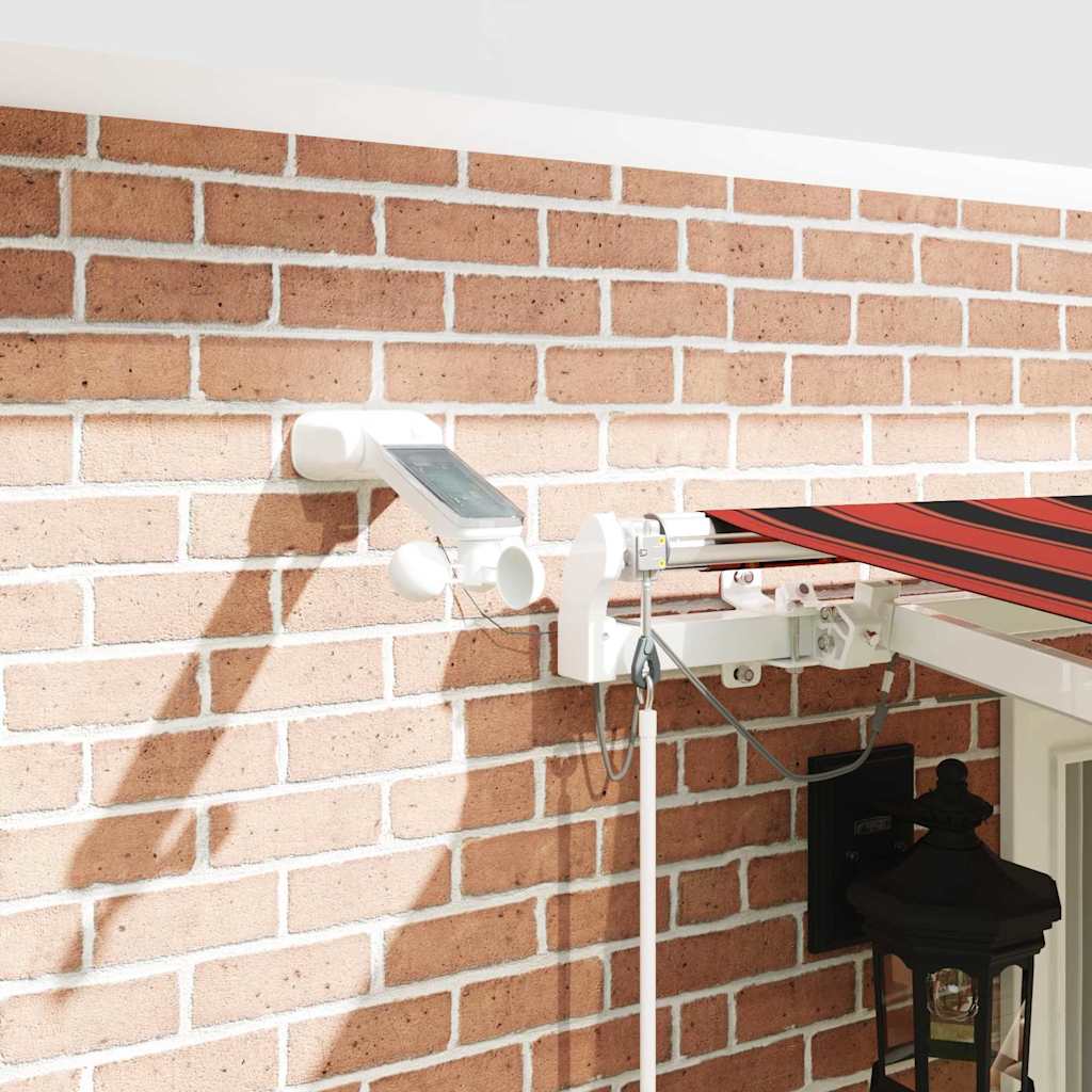 Retractable Awning Manual Anthracite 350 x 250 cm Fabric, Metal
