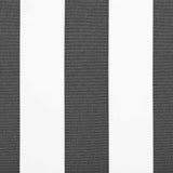 Retractable Awning Manual Anthracite and White 350 x 250 cm