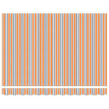 Retractable Awning Manual Multicolour Stripe 350x250 cm Fabric