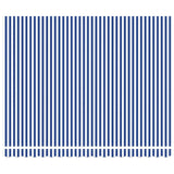Retractable Awning Manual Blue and anthracite 400 x 300 cm