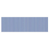 Retractable Awning Manual Blue and anthracite 400 x 300 cm