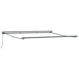 Retractable Awning Manual Cream 400 x 300 cm Polyester