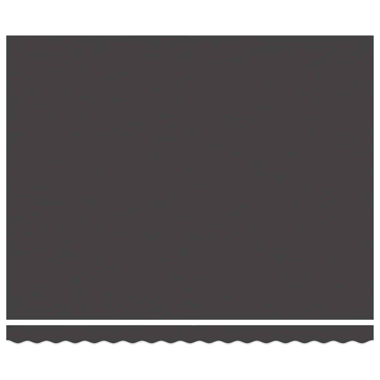 Retractable Awning Anthracite 400 x 300 cm Aluminium and Fabric