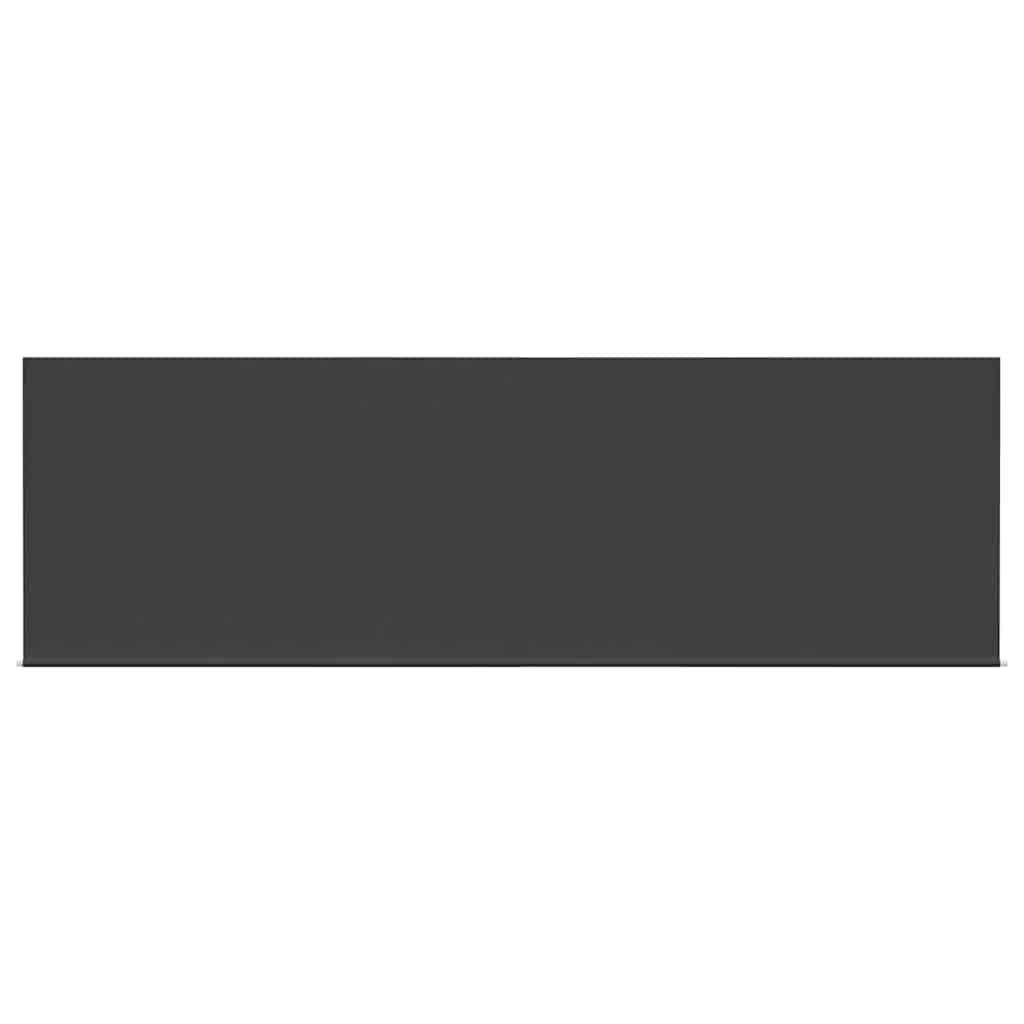 Retractable Awning Manual Anthracite 400 x 300 cm Fabric