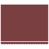 Retractable Awning Manual Burgundy Red 400x300 cm Fabric