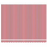 Retractable Awning Red and White Stripe 400x300 cm Fabric