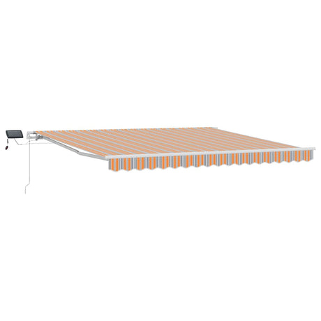 Retractable Awning with Manual 400 x 300 cm Multicolour