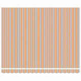 Retractable Awning Multicolour 400 x 300 cm Polyester and Steel