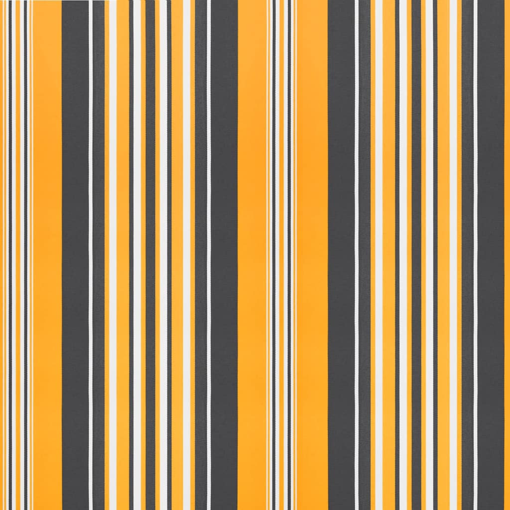 Retractable Awning Manual Multicolour Stripe 400x300 cm Fabric