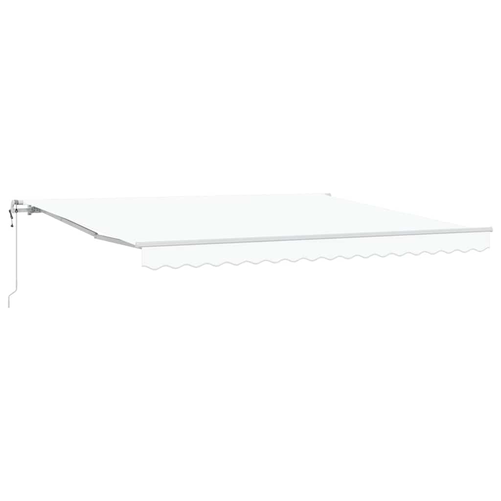 Retractable Awning 400 x 300 cm White
