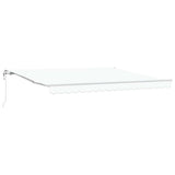 Retractable Awning 400 x 300 cm White