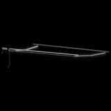 Retractable Awning Manual Yellow and orange 400 x 350 cm Fabric