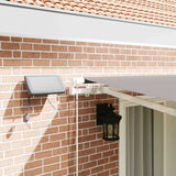 Retractable Awning with Manual 400 x 350 cm Light grey