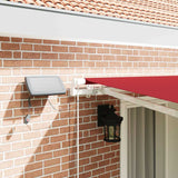 Retractable Awning with Manual 400 x 350 cm Red